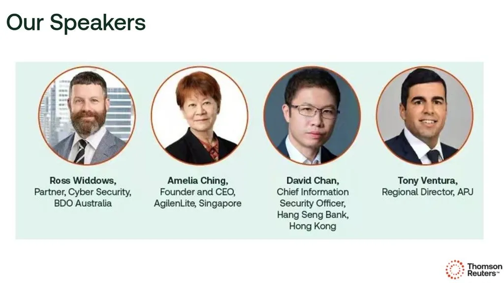 Navigating Fraud Risks & Cyber Security — Thomson Reuters APAC webinar for auditors and banking professionals